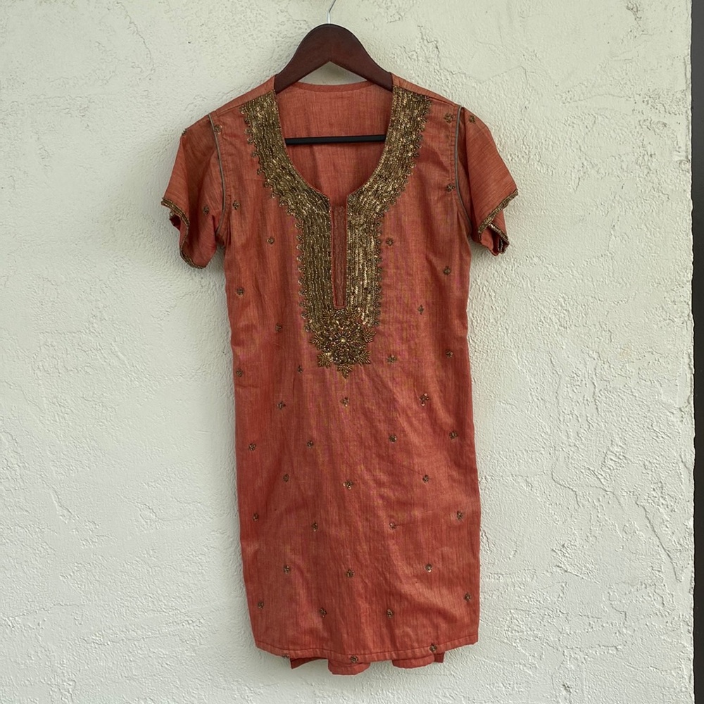 Embellished Mini high low Dress